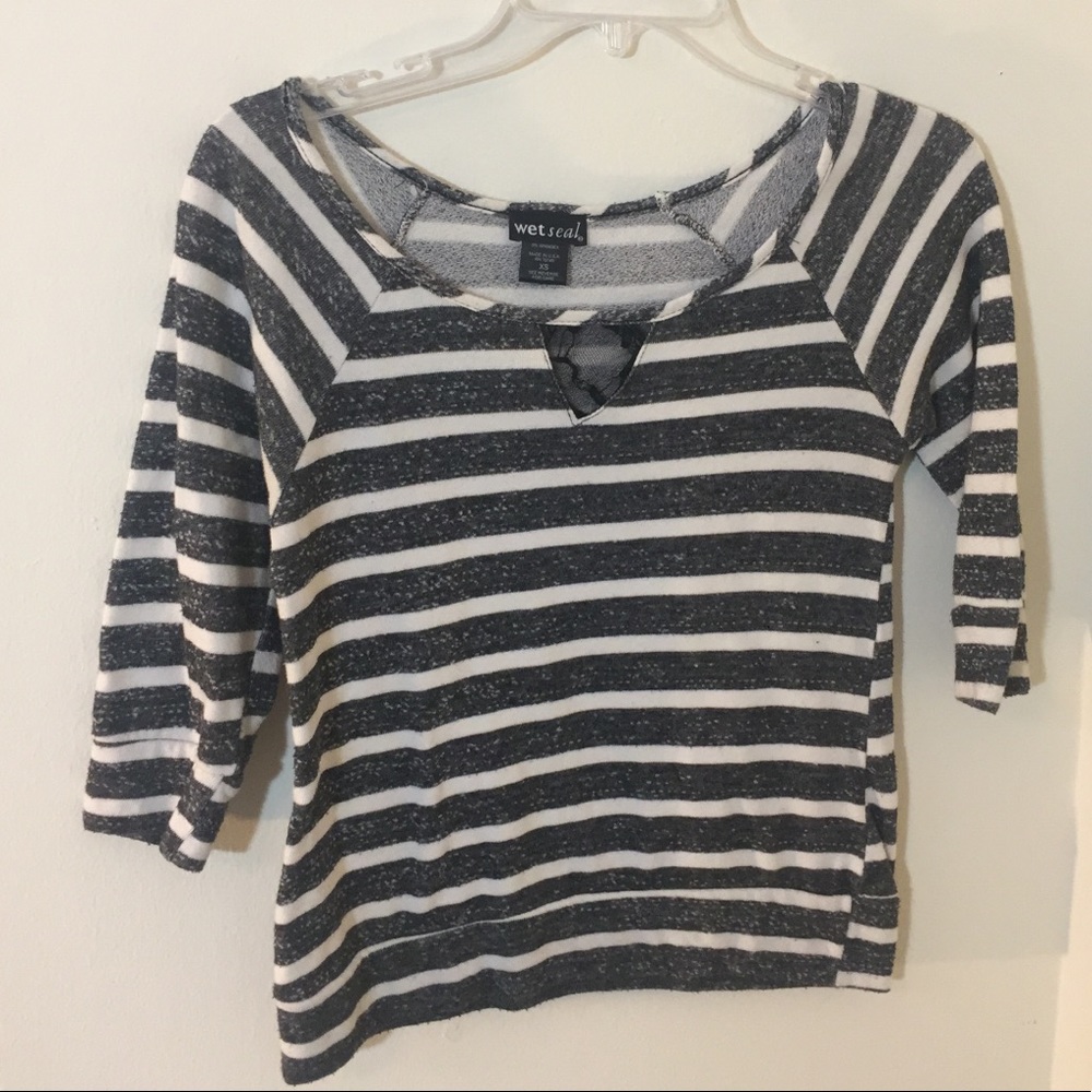 Three-Quarter Sleeved Sweater